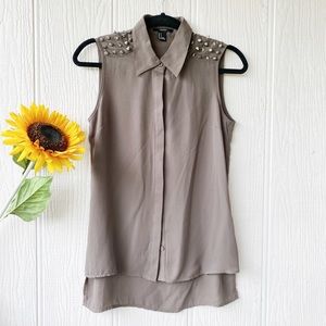 Forever 21 Studded Top
